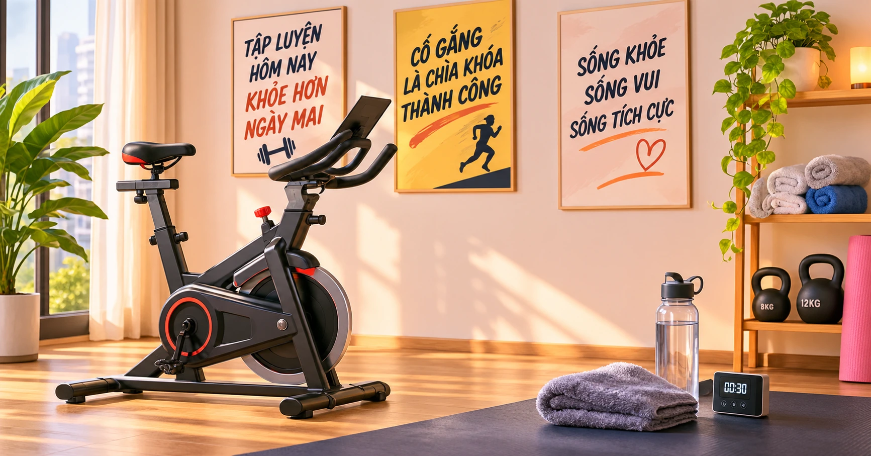 Xe Đạp Thể Thao Trong Nhà Loại Nào Tốt: Lựa Chọn Đúng Cho Sức Khỏe Và Phong Cách - image 3